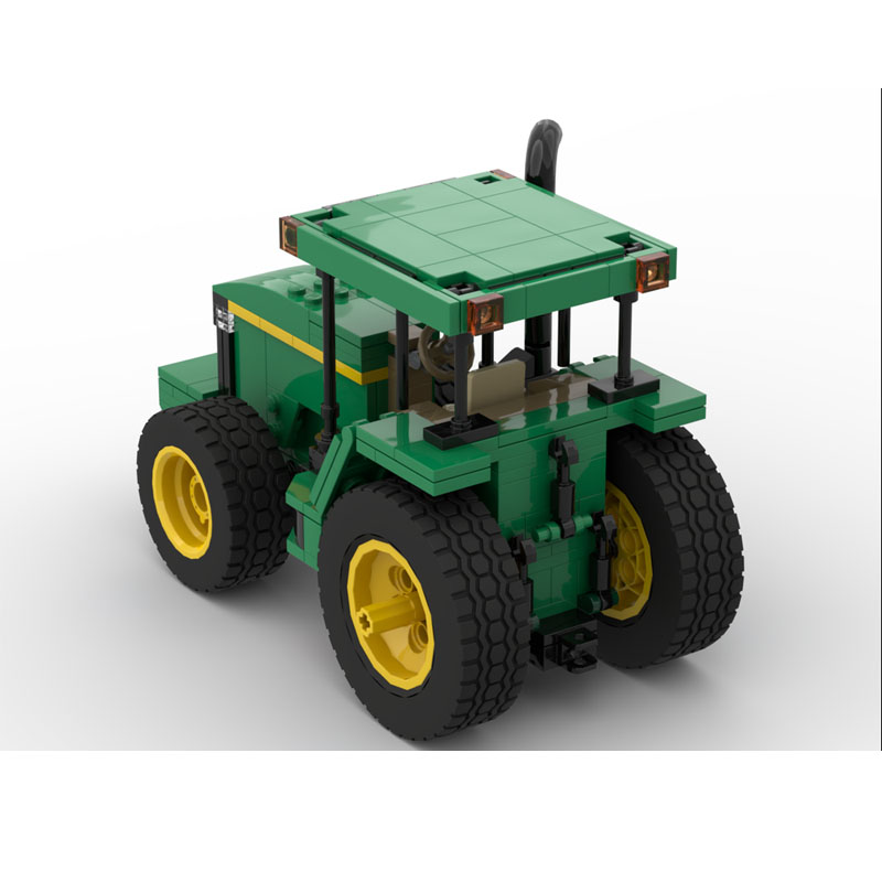 Urban Farming And Urban Agriculture - MOC-201823 Trator Agrícola Urbano de Blocos