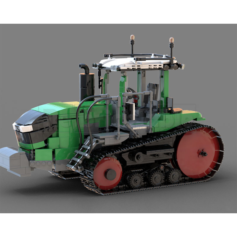 Urban Farming And Urban Agriculture - MOC-260781 Trator Agrícola Urbano de Blocos