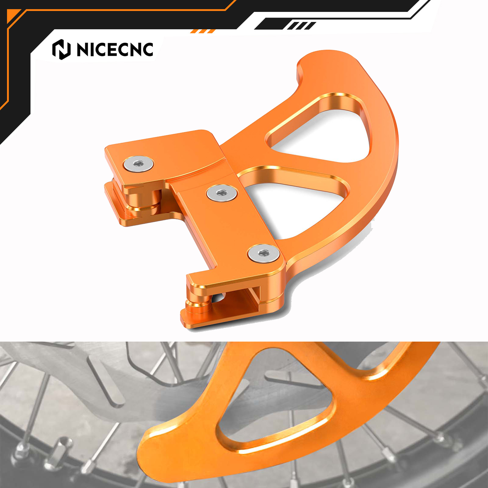 Husqvarna Chainsaw 450 - Nicecnc guarda de disco de freio